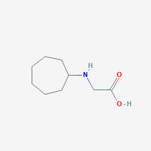 B1357987 N-cycloheptylglycine CAS No. 82017-41-2