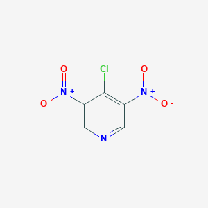 molecular formula C5H2ClN3O4 B135801 4-Chloro-3,5-dinitropyridine CAS No. 10425-70-4