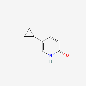 molecular formula C8H9NO B1358011 5-环丙基吡啶-2-醇 CAS No. 1159821-42-7