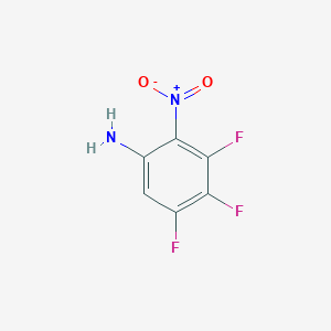 molecular formula C6H3F3N2O2 B1358019 3,4,5-Trifluoro-2-nitroaniline CAS No. 882068-89-5