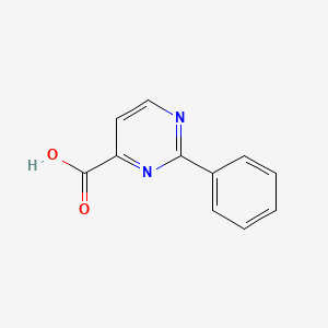 molecular formula C11H8N2O2 B1358024 2-Phenylpyrimidine-4-carboxylic acid CAS No. 16879-53-1