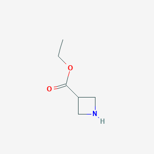 molecular formula C6H11NO2 B1358027 Ethyl azetidine-3-carboxylate CAS No. 791775-01-4