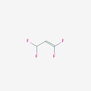 molecular formula C3H2F4 B1358032 1,1,3,3-Tetrafluoroprop-1-ene CAS No. 4556-24-5