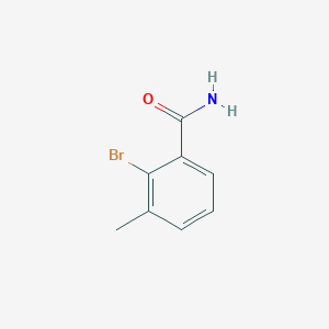 molecular formula C8H8BrNO B1358042 2-溴-3-甲基苯甲酰胺 CAS No. 101421-85-6