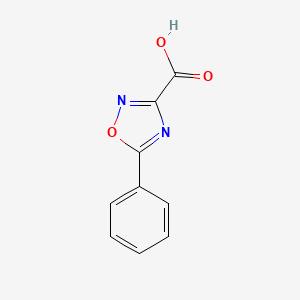 molecular formula C9H6N2O3 B1358050 5-苯基-1,2,4-噁二唑-3-羧酸 CAS No. 37937-62-5