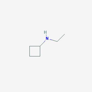 molecular formula C6H13N B1358058 N-Ethylcyclobutanamine CAS No. 852108-24-8