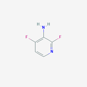 molecular formula C5H4F2N2 B1358065 2,4-Difluoropyridin-3-amine 