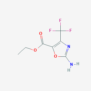 Ethyl 2-amino-4-(trifluoromethyl)oxazole-5-carboxylate