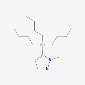 1-Methyl-5-(tributylstannyl)-1H-pyrazole