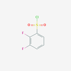 molecular formula C6H3ClF2O2S B1358079 2,3-Difluorobenzene-1-sulfonyl chloride CAS No. 210532-24-4