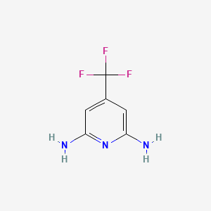 4-(Trifluoromethyl)pyridine-2,6-diamine