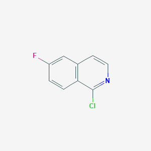 1-Chloro-6-fluoroisoquinoline