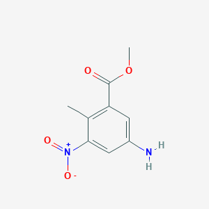 Methyl 5-amino-2-methyl-3-nitrobenzoate