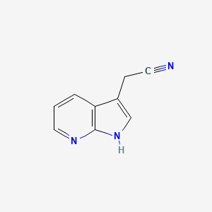 2-(1H-pyrrolo[2,3-b]pyridin-3-yl)acetonitrile