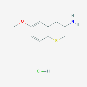 6-Methoxythiochroman-3-amine hydrochloride