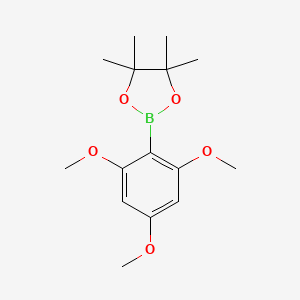 4,4,5,5-Tetramethyl-2-(2,4,6-trimethoxyphenyl)-1,3,2-dioxaborolane