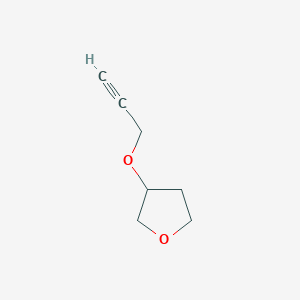 molecular formula C7H10O2 B1358127 3-(Propargyloxy)tetrahydrofuran 