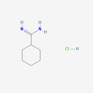 Cyclohexanecarboximidamide hydrochloride