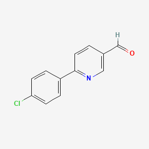 6-(4-Chlorophenyl)-3-pyridinecarbaldehyde