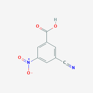 molecular formula C8H4N2O4 B1358144 3-Cyano-5-nitrobenzoic acid CAS No. 98556-65-1