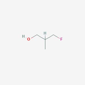 molecular formula C4H9FO B13581549 3-Fluoro-2-methylpropan-1-ol 