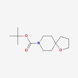 molecular formula C13H23NO3 B1358155 Tert-butyl 1-oxa-8-azaspiro[4.5]decane-8-carboxylate CAS No. 374794-89-5