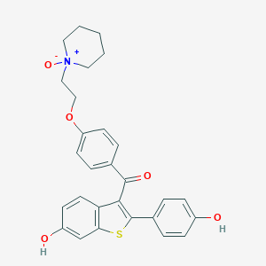 molecular formula C28H27NO5S B135816 Raloxifene N-oxide CAS No. 195454-31-0