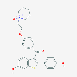 molecular formula C28H27NO5S B135816 Raloxifene N-Oxide CAS No. 195454-31-0