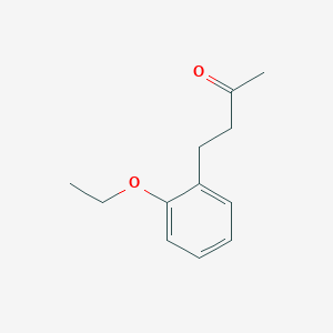 molecular formula C12H16O2 B13581668 4-(2-Ethoxyphenyl)butan-2-one 