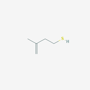molecular formula C5H10S B13581704 3-Methyl-3-butene-1-thiol CAS No. 58156-49-3