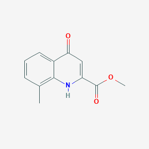 Methyl 4-hydroxy-8-methylquinoline-2-carboxylate