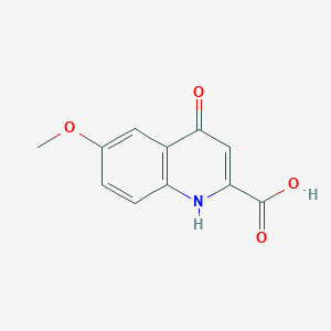 4-Hydroxy-6-methoxyquinoline-2-carboxylic acid
