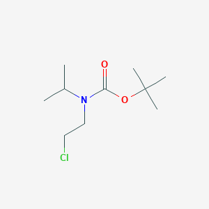 molecular formula C10H20ClNO2 B13581818 tert-butyl N-(2-chloroethyl)-N-(propan-2-yl)carbamate 
