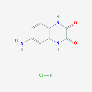 6-Amino-1,4-dihydro-quinoxaline-2,3-dione hydrochloride
