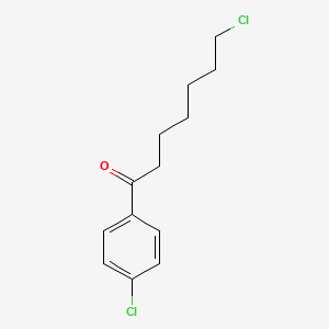 7-Chloro-1-(4-chlorophenyl)-1-oxoheptane