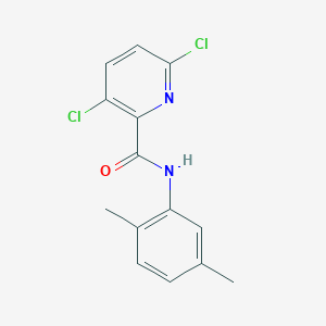 molecular formula C14H12Cl2N2O B13582059 3,6-dichloro-N-(2,5-dimethylphenyl)pyridine-2-carboxamide CAS No. 793730-81-1