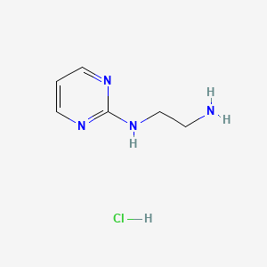 N1-(Pyrimidin-2-yl)ethane-1,2-diamine hydrochloride