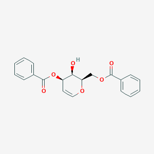 molecular formula C20H18O6 B135822 3,6-Di-O-benzoyl-D-galactal CAS No. 130323-36-3