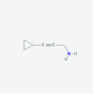 3-Cyclopropylprop-2-yn-1-amine