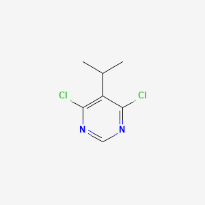molecular formula C7H8Cl2N2 B1358227 4,6-Dichloro-5-(propan-2-yl)pyrimidine CAS No. 89938-06-7