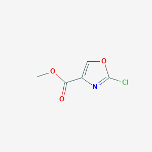 molecular formula C5H4ClNO3 B1358235 Methyl 2-chlorooxazole-4-carboxylate CAS No. 934236-35-8
