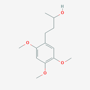 molecular formula C13H20O4 B13582350 4-(2,4,5-Trimethoxyphenyl)butan-2-ol 