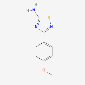 3-(4-Methoxyphenyl)-1,2,4-thiadiazol-5-amine