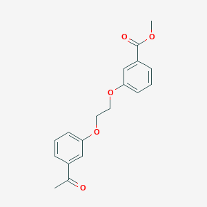 Methyl 3-(2-(3-acetylphenoxy)ethoxy)benzoate