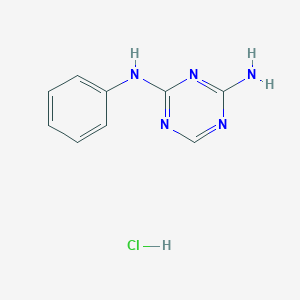 N2-Phenyl-1,3,5-triazine-2,4-diamine hydrochloride