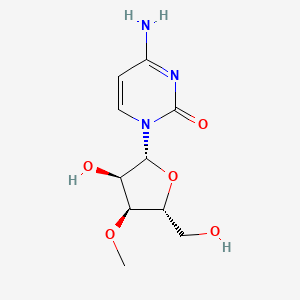 molecular formula C10H15N3O5 B1358289 3'-O-Methylcytidine CAS No. 20594-00-7