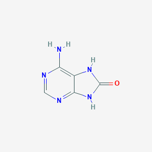 molecular formula C5H5N5O B135829 8-Hydroxyadenine CAS No. 21149-26-8