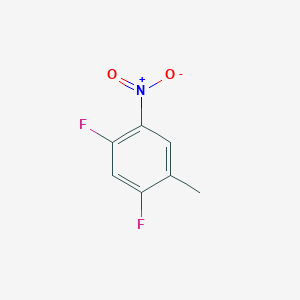 molecular formula C7H5F2NO2 B1358301 1,5-二氟-2-甲基-4-硝基苯 CAS No. 179011-38-2