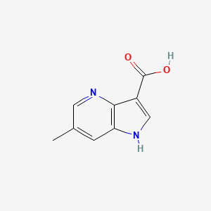 6-Methyl-1H-pyrrolo[3,2-B]pyridine-3-carboxylic acid