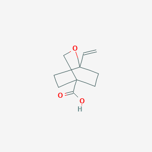 1-Ethenyl-2-oxabicyclo[2.2.2]octane-4-carboxylic acid